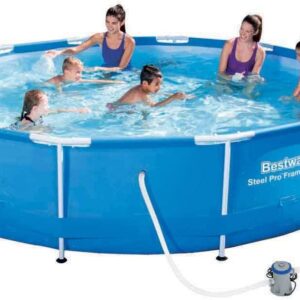Bestway 56681 piscina desmontable tubular 366x76cm con depuradora