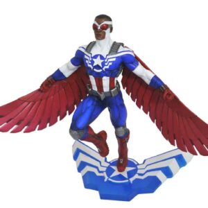 Figura diamond collection marvel falcon & the winter soldier sam wilson capitan america figura 25 cm marvel gallery