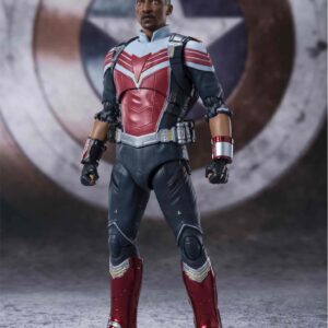 Figura tamashi nations falcon figura marvel the falcon and the winter soldier s.h. figuarts