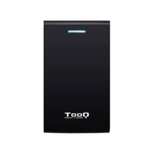 Caja externa 2.5 pulgadas sata tooq tqe - 2526b negro usb 3.0 -  5gbps -  compatible hdd 9.5mm - 12.5mm