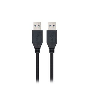 Cable usb nanocable 2m macho a macho 5gbps negro