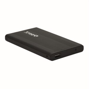 Caja externa tooq tqe - 2510b hdd - ssd 2.5 pulgadas 9.5mm sata usb 2.0 negra