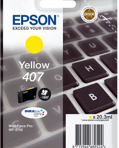 Cartucho tinta epson 407 amarillo