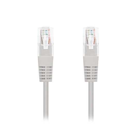 Latiguillo cable red nanocable rj45 cat.5 30m - awg24 - gris