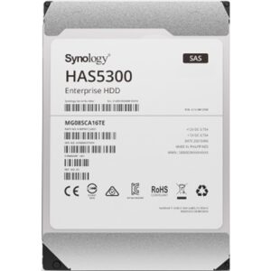 Disco duro interno hdd synology has5300 - 8t 8tb 3.5 pulgadas 256mb 7200rpm sas 12gb - s
