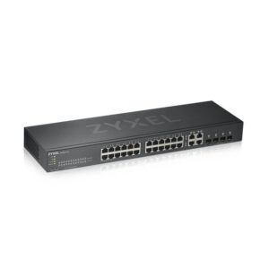 Switch 28 puertos zyxel smart managed serie gs 24 puertos gigabit ethernet + 4 puertos sfp