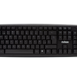 Teclado nilox usb negro