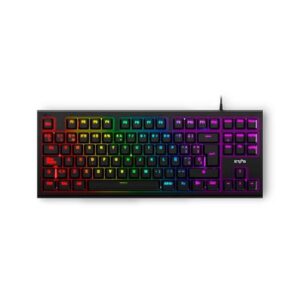 Teclado mecanico energy sistem esg k6 mechanik ne led rainbow -  88 teclas antighosting -  xbox -  ps4 -  pc
