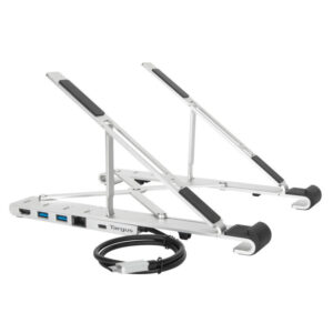 Soporte para portatil targus portable stand and dock 15.6 pulgadas plata
