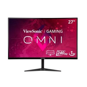 Monitor led gaming 27 pulgadas viewsonic vx2719 - pc - mhd va - fhd  - 2 x hdmi - dp - 240hz - 1ms - a - sync - vesa