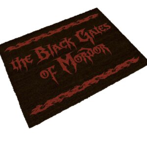 Felpudo 60x40 the black gates of mordor el se?or de los anillos