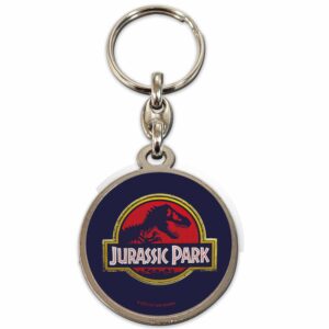 Llavero redondo logo pelicula jurassic park