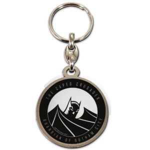 Llavero redondo metal sd toys the caped crusader batman universo dc