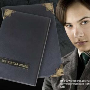 Replica the noble collection harry potter diario de tom riddle  pulgadasvoldemort pulgadas