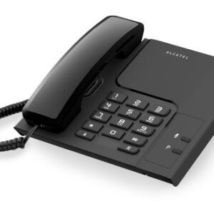 Telefono fijo con cable alcatel t26 ce black