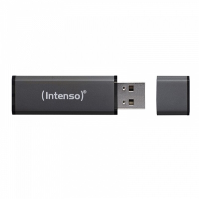 Memoria usb 2.0 intenso alu line 16gb aluminio antracita