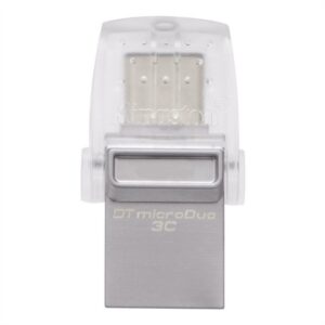 Datatraveler microduo 3c unidad flash usb 256 gb usb type - a - usb type - c 3.2 gen 1 (3.1 gen 1) acero inoxidable - prpura