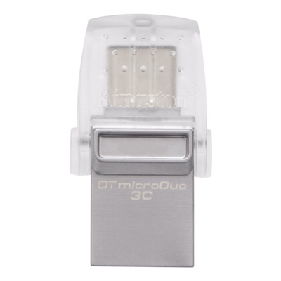 Datatraveler microduo 3c unidad flash usb 256 gb usb type - a - usb type - c 3.2 gen 1 (3.1 gen 1) acero inoxidable - prpura