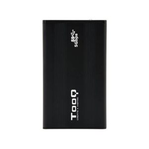 Caja externa tooq tqe - 2524b 2.5 pulgadas 9.5mm sata usb 3.0 negro
