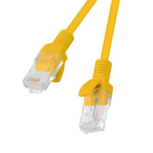 Latiguillo rj45 lanberg cat.6 utp 1.5m fluke passed orange