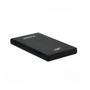 Caja externa tooq tqe - 2522b para hdd - ssd 2.5 pulgadas 9.5mm sata usb 3.0 negra