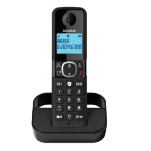 Telefono fijo inalambrico alcatel f860  negro