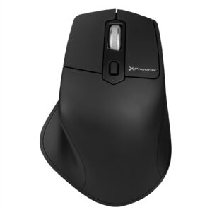 Rat?n inalambrico bluetooth phoenix ergo m2 ergonomico multidispositivo y bater?a recargable click silenciosos
