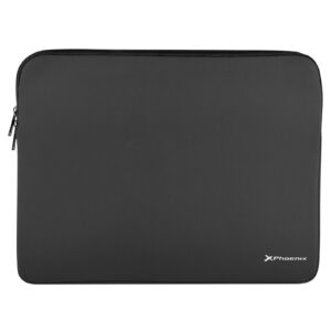 Funda de neopreno phoenix para tablet o port?til 14 pulgadas interior terciopelo negra