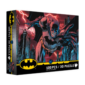 Puzle 100 efecto 3d batman ciudad universo dc