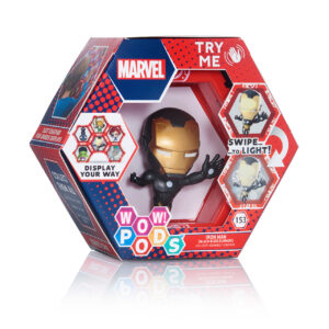 Figura wow! pod marvel iron man (black & gold armour)