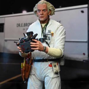 Figura neca  back to the future -  ultimate doc brown (1985) scale action figure
