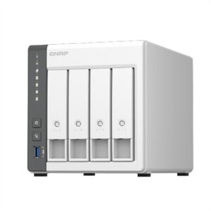 Servidor nas qnap ts - 433 - 4g nas 4xhdd - bay 1x2.5gbe+1xgbe