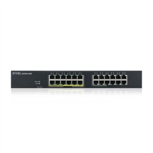 Switch 24 puertos zyxel gs1915 - 24ep - eu0101f 100 - 1000 gigabit ethernet 12 puertos poe