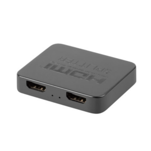 Splitter video lanberg hdmi a 2 x hdmi 4k + micro usb negro