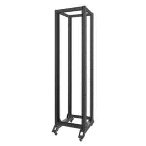 Armario lanberg open rack 42u 600x800 negro
