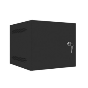 Armario lanberg mural rack 10 pulgadas 4u - 280x310 flat pack autoensam negro pta metalica