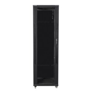 Armario lanberg rack 19 pulgadas 42u 600x600 flat pack black negro
