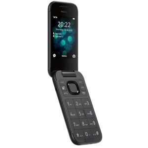 Telefono movil nokia flip 2660 negro 2.8 pulgadas -  128mb rom -  48mb ram -  0.3mpx -  4g