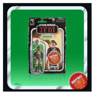 Figura hasbro star wars retro collection -  lando caalrissian (skiff guard)