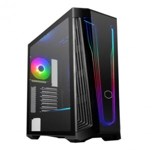 Caja ordenador gaming atx cooler master mb540 negra cristal templado - 1 x 120mm argb