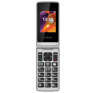 Telefono movil myphone tango lte black - silver -  2.4 pulgadas -  2mpx -  4g - negro y plateado