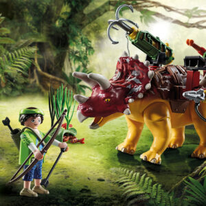 Playmobil triceratops