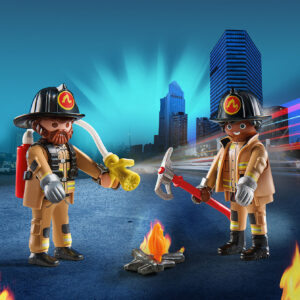Playmobil duopack bomberos