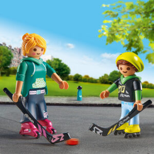Playmobil hockey sobre patines