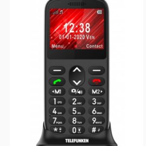 Telefono movil telefunken s420 senior phone - 2.31 pulgadas - negro