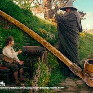 Replica the noble collection l hobbit pipa bilbo bolson de 23 cm