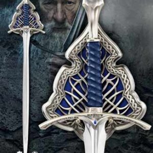 Replica espada the noble collection gandalf glamdring edici?n especial tama?o real de 120 cm en acero