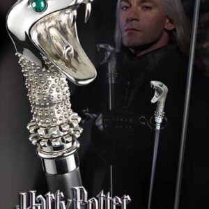Replica the noble collection harry potter lucius malfoy baston con varita oculta 116 cm