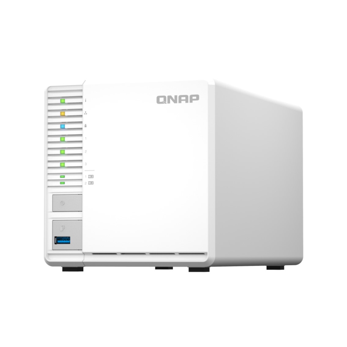 Servidor nas qnap ts - 364 - 8g 3 bahias n5095 blanco