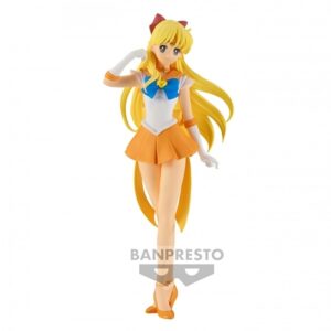 Figura banpresto pretty guardian sailor moon eternal glitter & glamorous super sailor venus minako aino 14cm